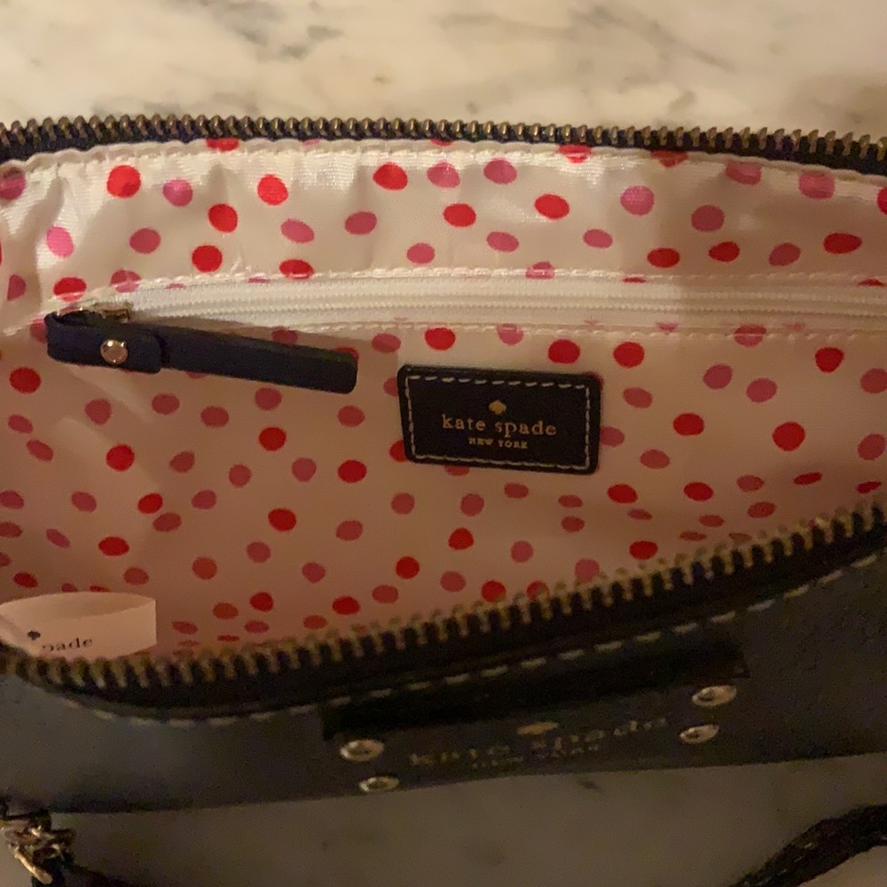 Kate Spade handbag navy - Picture 6 of 7